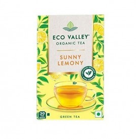 Weikfield Eco Valley Organic Tea Sunny Lemony  Box  30 pcs